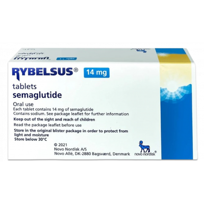 RYBELSUS 14 MG ( SEMAGLUTIDE ) 30 ORAL USE TABLETS